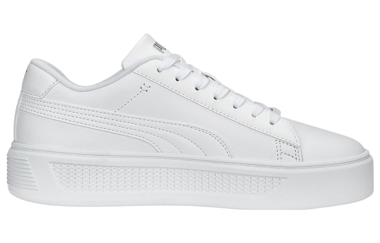 (WMNS) PUMA Smash Platform V3 'White' 390758-01