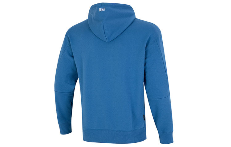 PUMA Logo Hoodie 'Blue' 537706-17