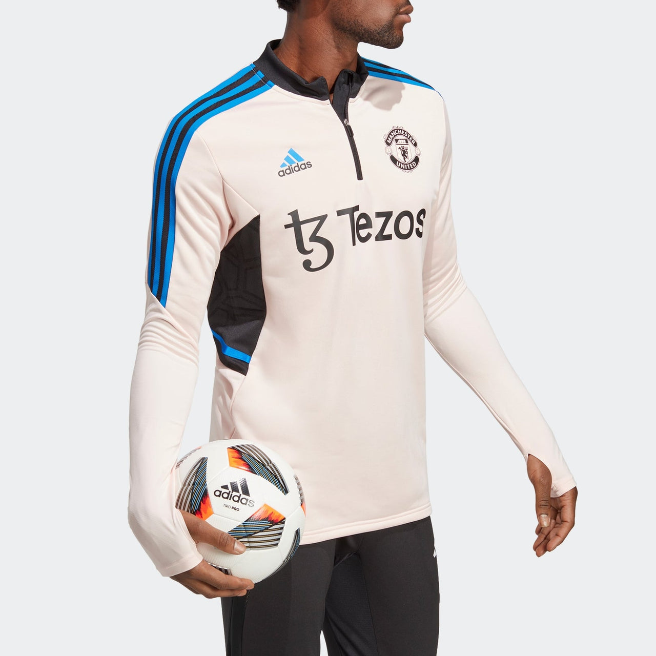 adidas Manchester United Condivo 22 Training Top 'Pink' IJ4848