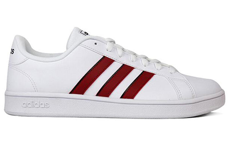 adidas neo Grand Court 'Black White Red' EG5939