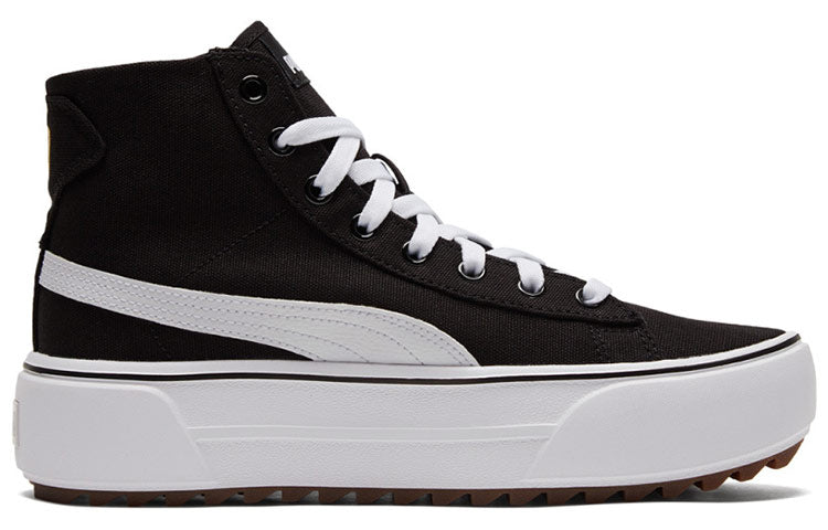 (WMNS) PUMA Sneakers Kaia Mid CV Black/White 384409-02