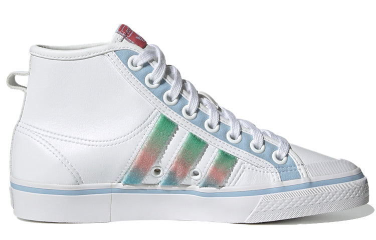 (WMNS) adidas Nizza Hi 'White Blue Green' GZ2796