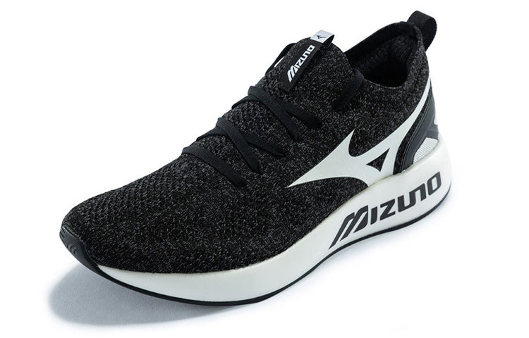 Mizuno PI Knit Low-top 'Black White' D1GH202402