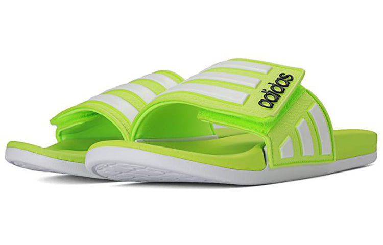 adidas neo Adilette Fluorescent Green Slippers EH2849