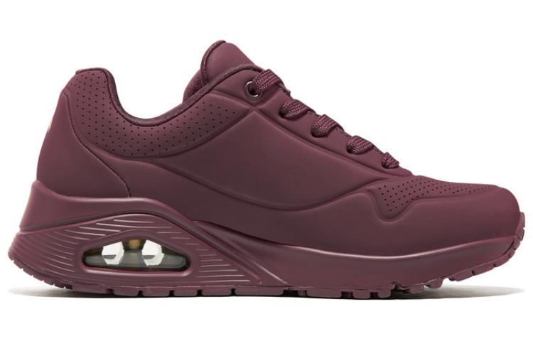 (WMNS) Skechers Uno Stand On Air Sneakers 'Burgundy' 73690-PLUM