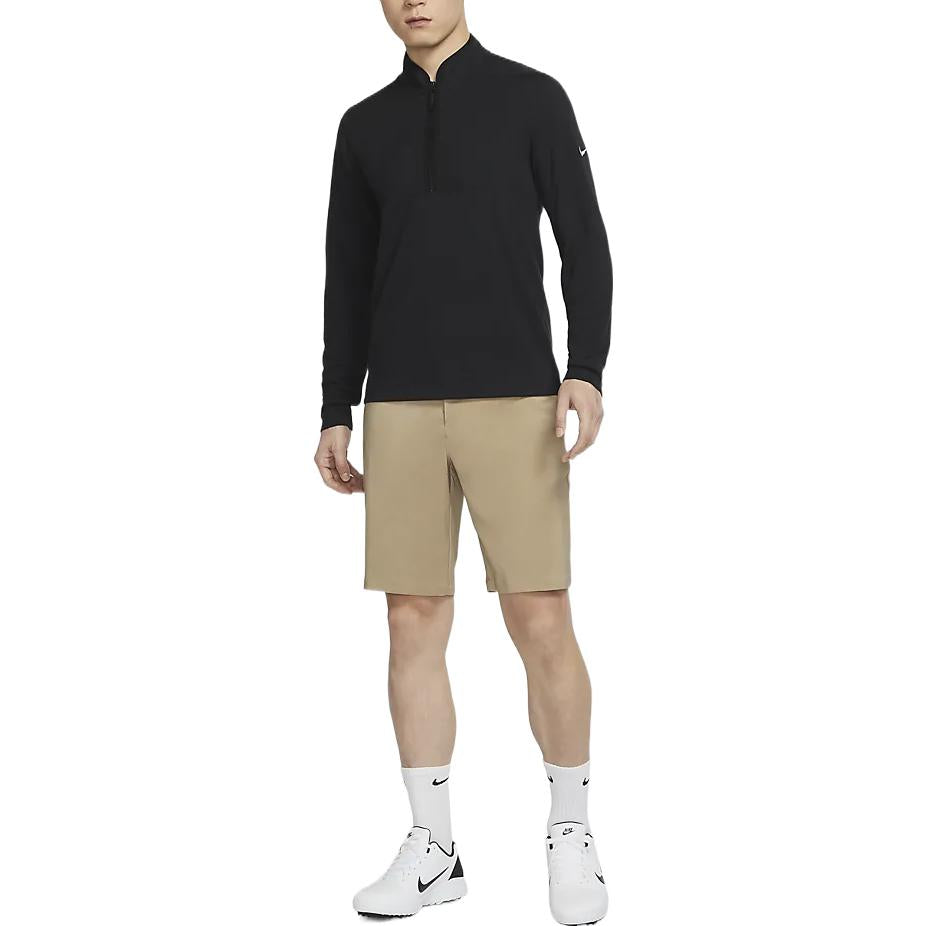 Nike DRI-FIT zipped top 'Black' DJ5475-010