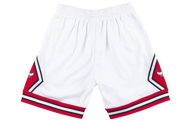 Mitchell & Ness NBA Swingman Shorts Chicago Bulls 1997-98 'White Red' SMSHCP18151-CBUWHIT97