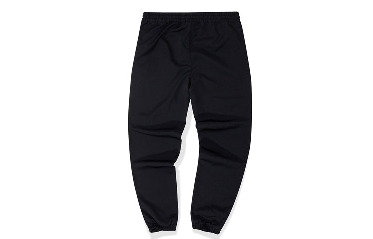 (WMNS) FILA FUSION Logo Alphabet Printing Woven Sports Pants Black T11W035802F-BK