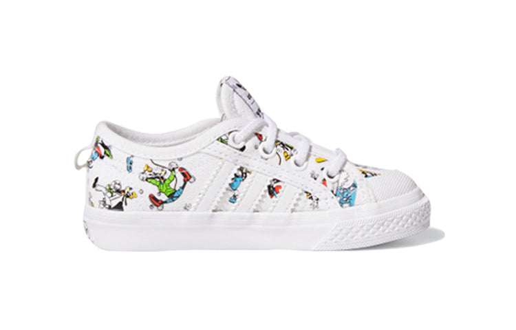 (TD) adidas x Disney Nizza 'Sport Goofy Pack - White' FW3822