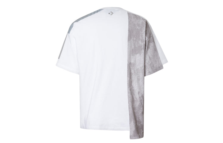 Men's Converse x FCW Crossover Contrasting Colors Short Sleeve White 10020827-102