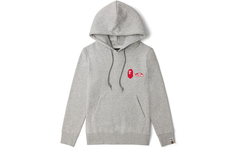 Vans x BAPE Camo Pullover Hoodie 'Grey' VN0A7XKN448