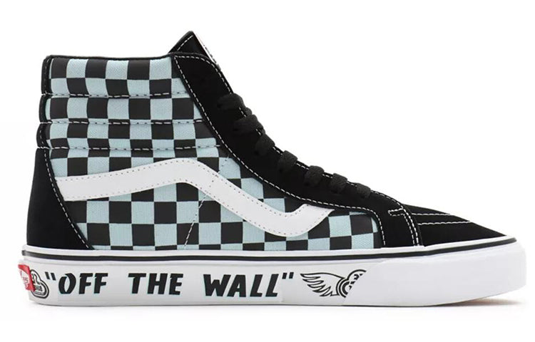 Vans SE Bikes x SK8-HI Reissue 'Big Ripper - Black Reflective Checkerboard' VN0A4BV8A0E
