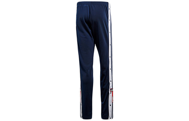 adidas originals Side Button Athleisure Casual Sports Pants Navy Blue CZ0678