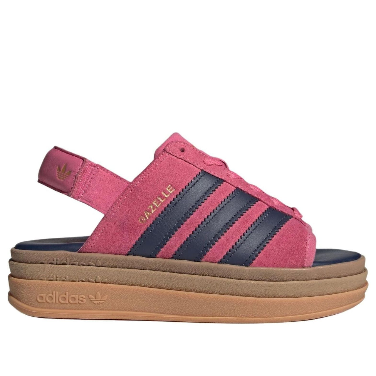 (WMNS) adidas Gazelle Bold Sandal 'Pink Fusion Shadow Navy' KK4221