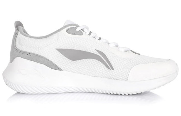 (WMNS) Li-Ning Running Shoes 'White Grey' AGLS134-2