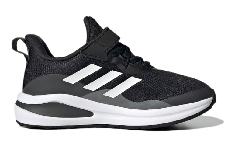 (PS) adidas FortaRun Elastic J 'Black White' H04120