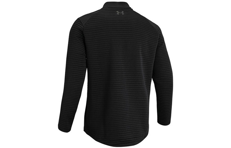 Under Armour Golf Sports Zipper Coat Male Black 1360510-001