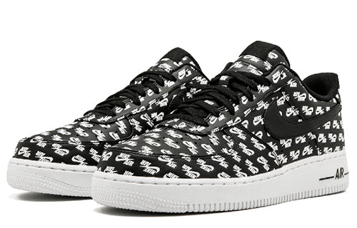 Nike Air Force 1 Low '07 QS 'All Over Logo Black' AH8462-001