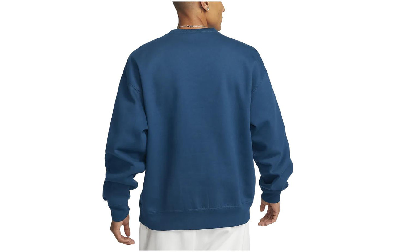 Nike Solo Swoosh Crewneck Sweatshirt Blue CV0554-460