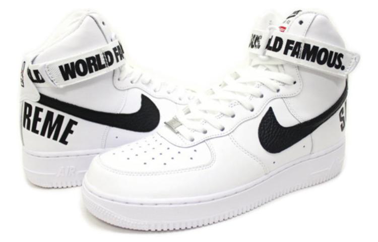 Nike x Supreme Air Force 1 High Supreme 'White' 698696-100