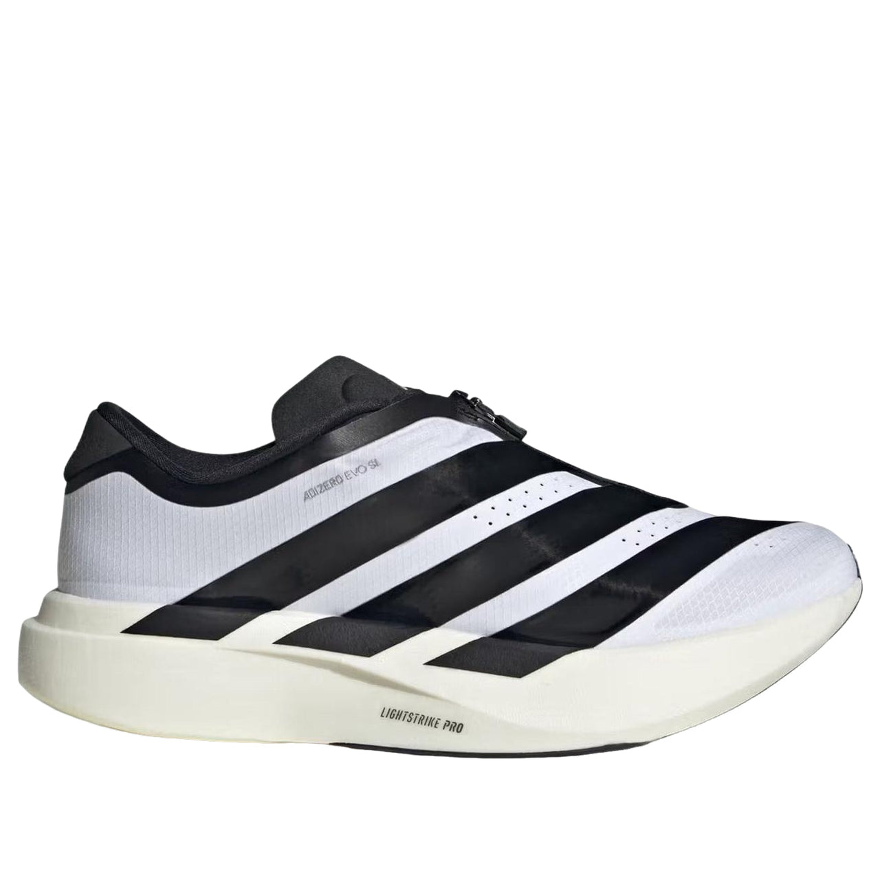 (WMNS) adidas Adizero Evo SL Zip 'White Black' KI4796