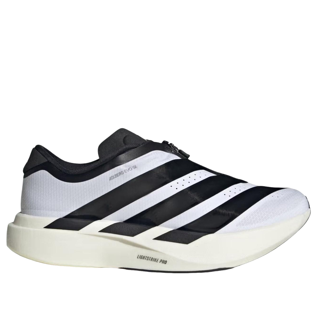 (WMNS) adidas Adizero Evo SL Zip 'White Black' KI4796