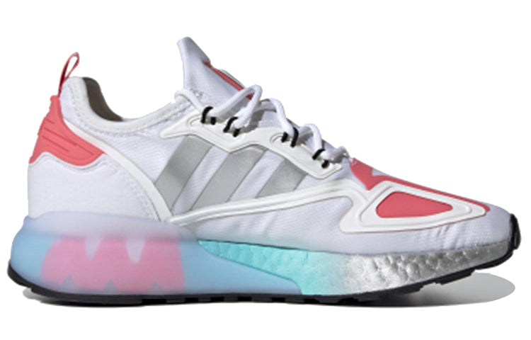 (WMNS) adidas NASA x ZX 2K Boost 'White Hazy Rose' FX7054