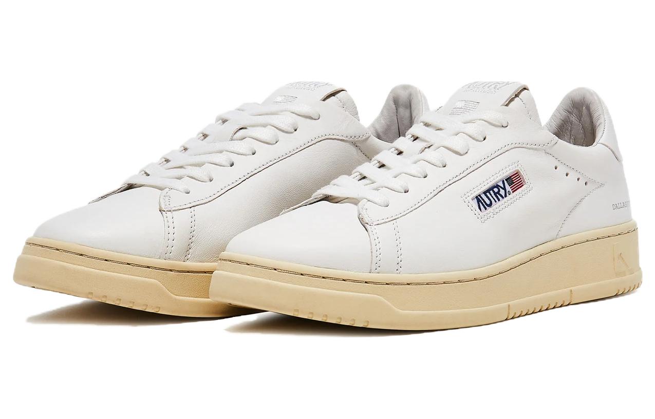 (WMNS) Autry Dallas Goatskin Low 'White Cream' ADLW-GG01