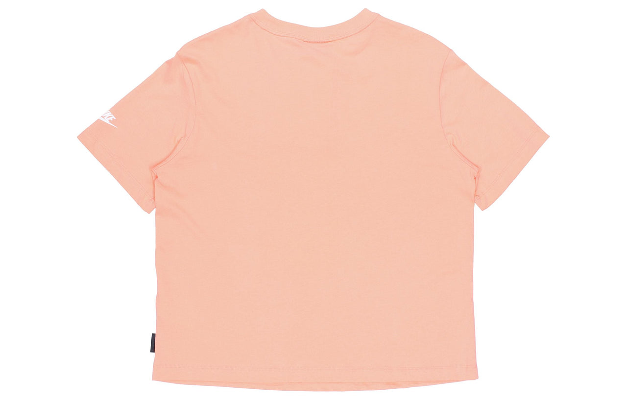 (WMNS) Nike AS W Sportswear Nike Sportswear ESSNTL SS Top CRIMSON BLISS DJ5377-641