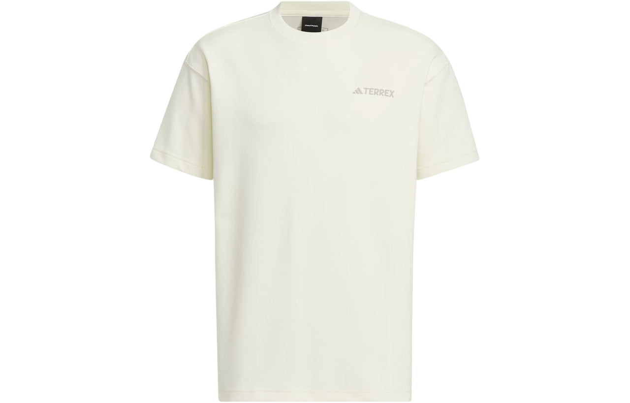 adidas National Geographic AEROREADY Graphic Tee Asia Sizing 'Beige' IS9514