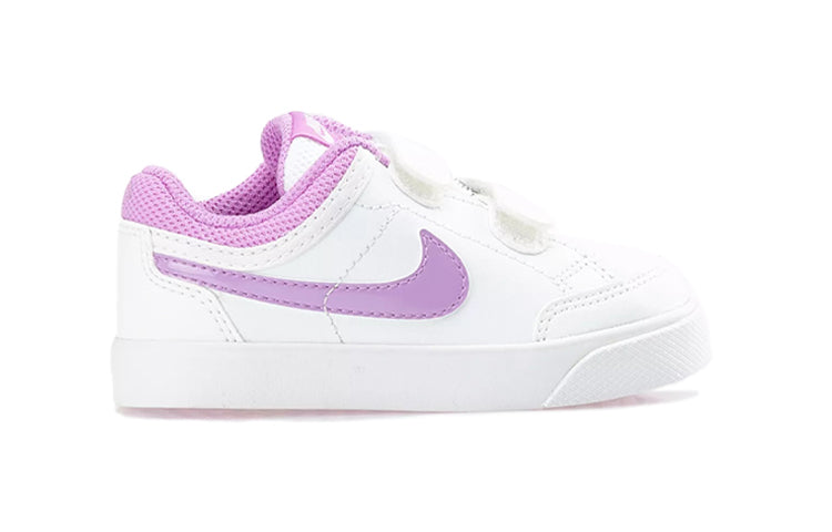 (TD) Nike Capri 3 LTR Leather 'White Pink' 579953-105