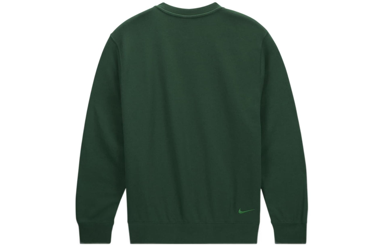 Nike embroidered side logo sweatshirt 'Green' FB7223-341