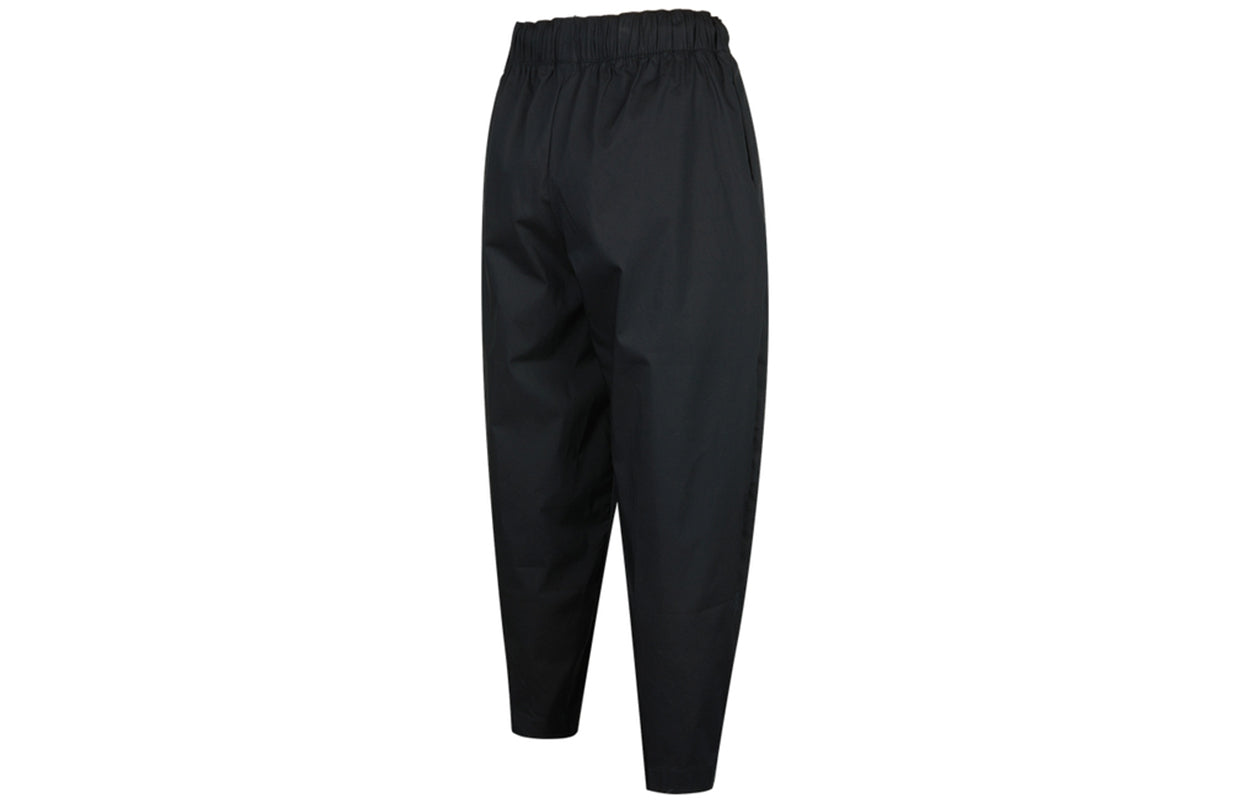 (WMNS) Nike Nsw Essntl Wvn Hr Pnt Crv Casual Sports Woven Breathable Long Pants/Trousers Autumn Black DD5976-010
