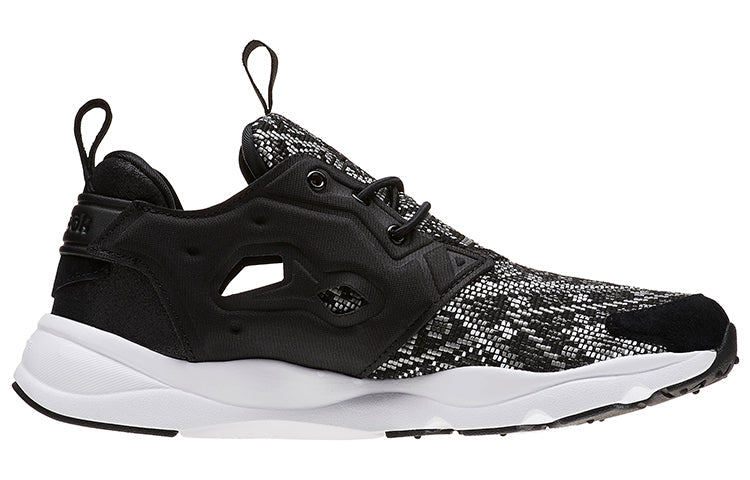 (WMNS) Reebok Furylite Gt Running Shoes Black/White/Grey BD4461