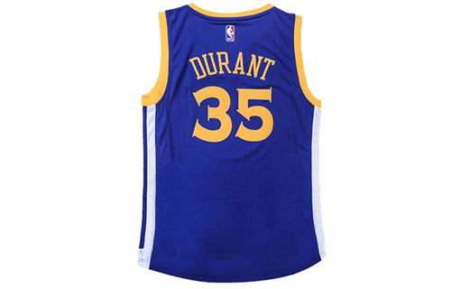 adidas NBA Kevin Durant 35 Warrior 3 No. 5 Away SW Jersey Blue CC2856