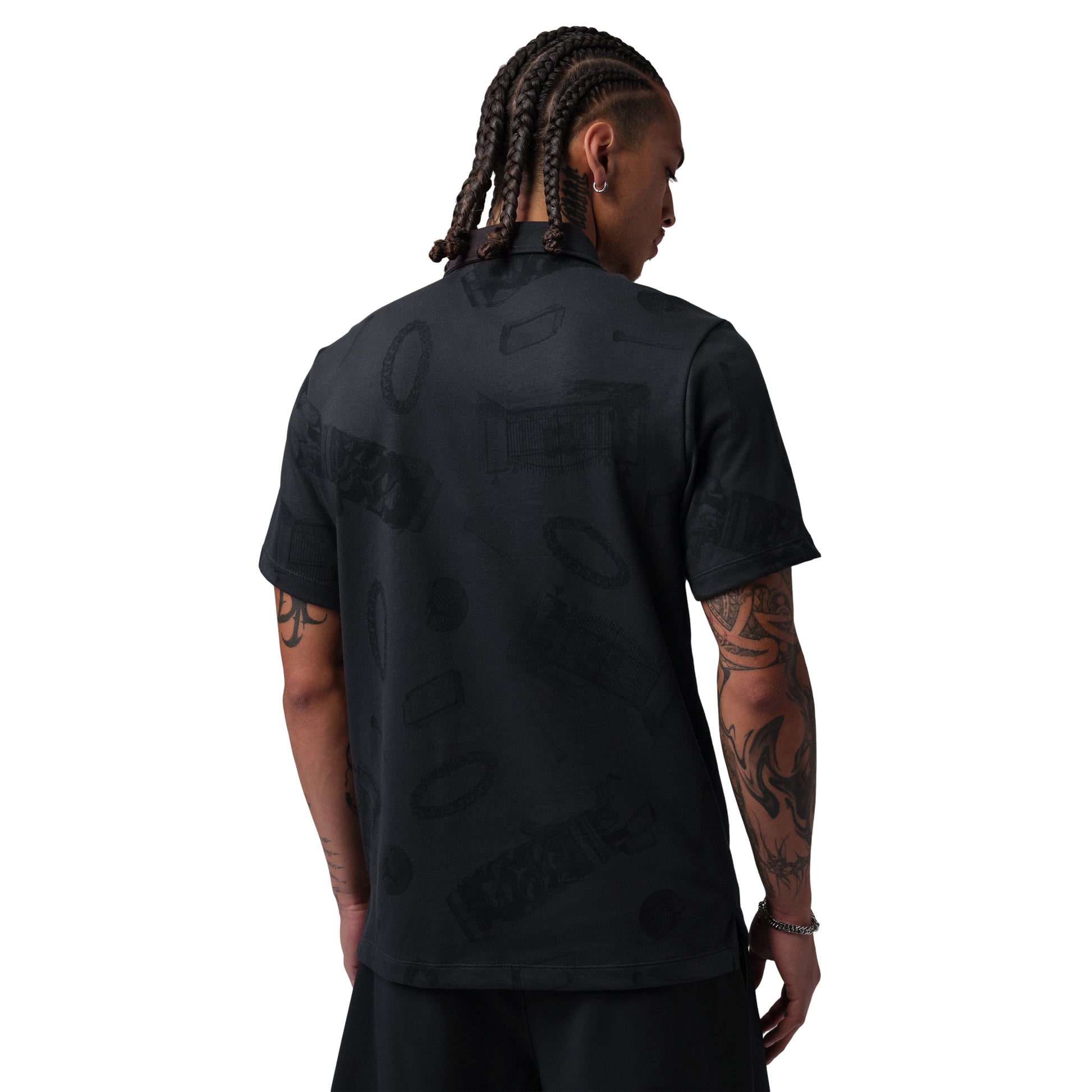 Jordan Dri-FIT Golf Polo 'Off Noir Black' IU1301-045