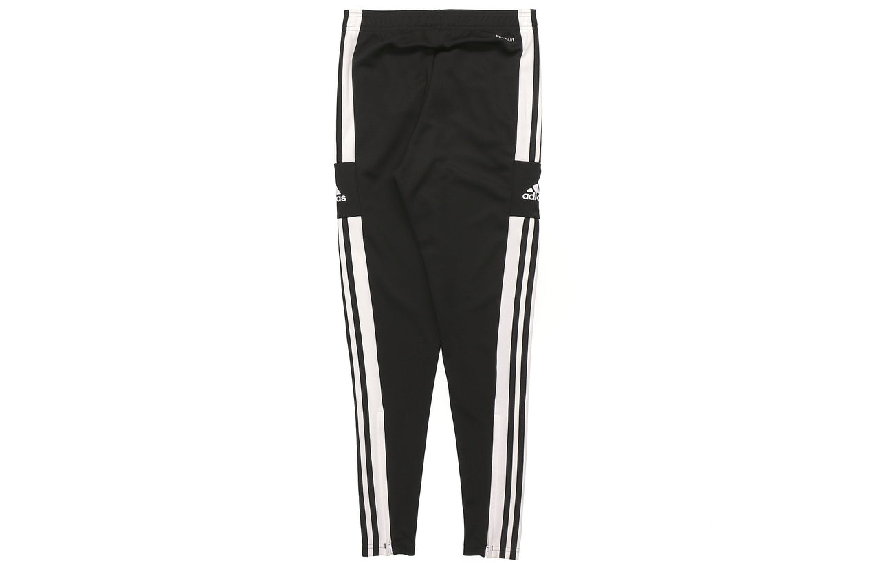 adidas Classic Stripes Logo Knitted Sports Pants Men's Black GK9545