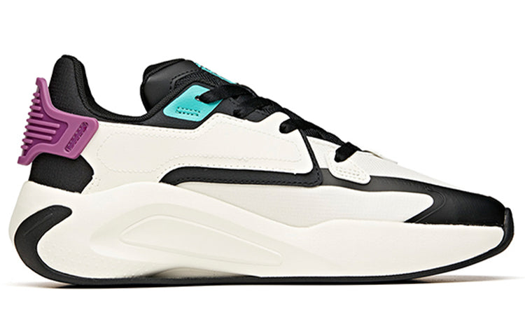 ANTA Life Series Superbody Low 'White Black Purple' 112118083-2