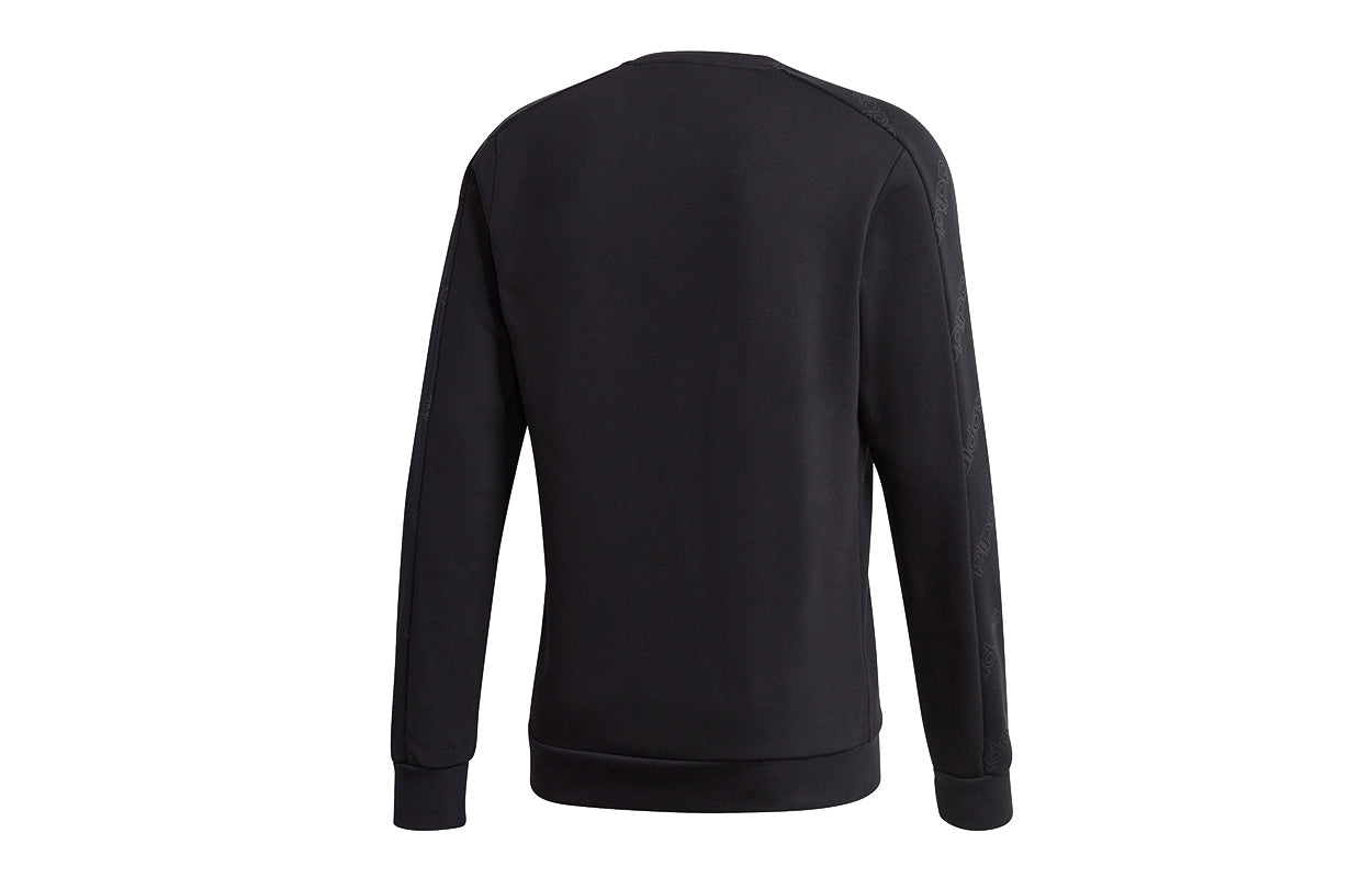 adidas Fav Swt Round Collar Long Sleeve Men's Black GJ6590