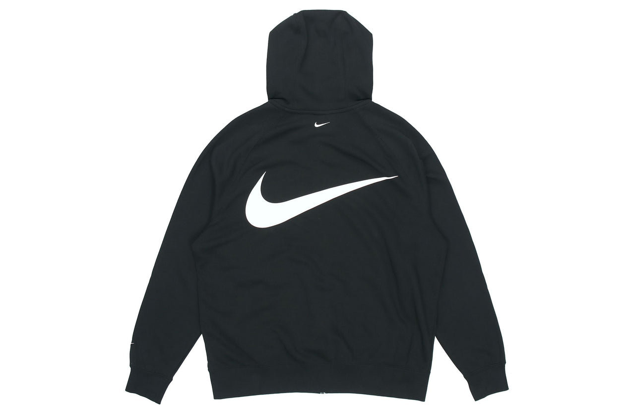 Men's Nike Swoosh Sports Hooded Jacket Black DB4968-010