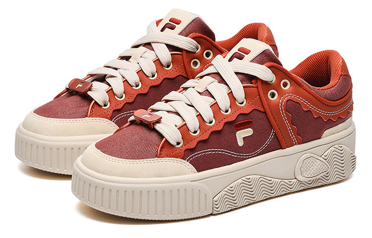 (WMNS) FILA FUSION Stack Skate Shoes 'Red' T12W232201FMC