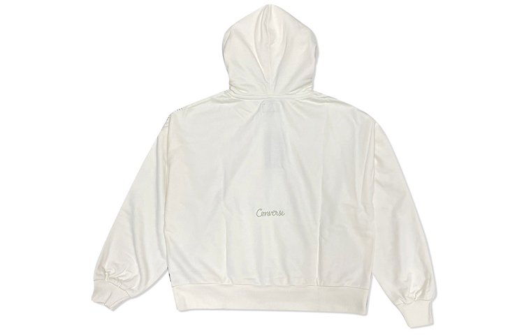 (WMNS) Converse Chain Stitch Hoodie 'Beige' 10025515-A01