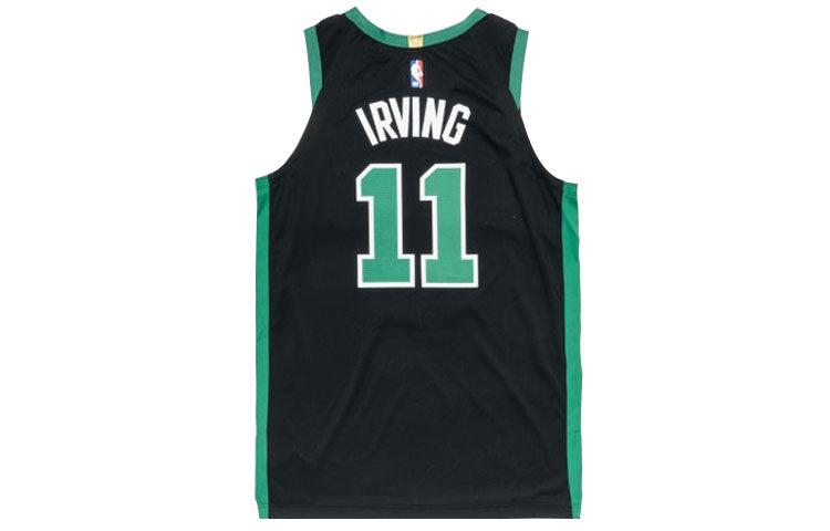 Nike NBA Kyrie Irving Boston Celtics Stitched Vaporknit Jersey Black AV2621-010