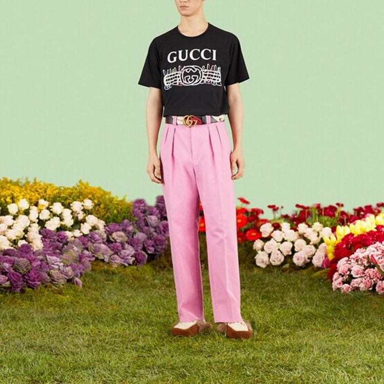 Gucci SS23 Cotton jersey T-shirt 'Black' 548334-XJE8U-1082
