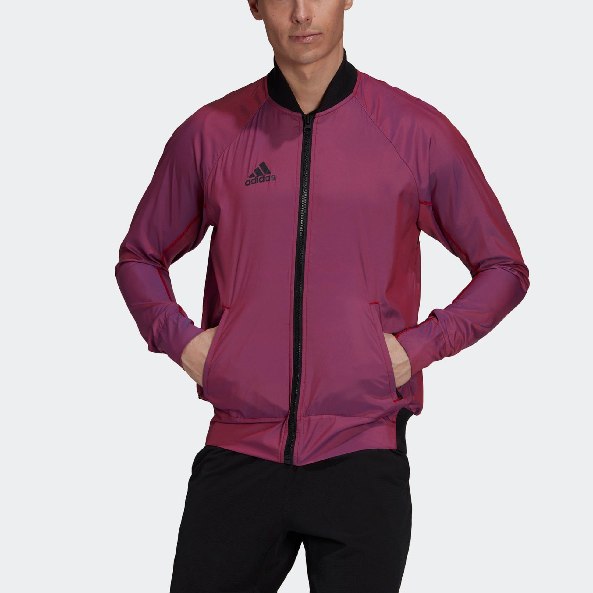 adidas Tennis Vrct Pb Sports Woven Jacket Purple GP3681