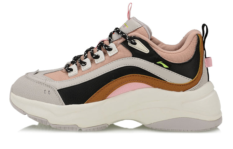 (WMNS) Li-Ning Aurora WindWalker 'Grey Brown' AGCP298-3