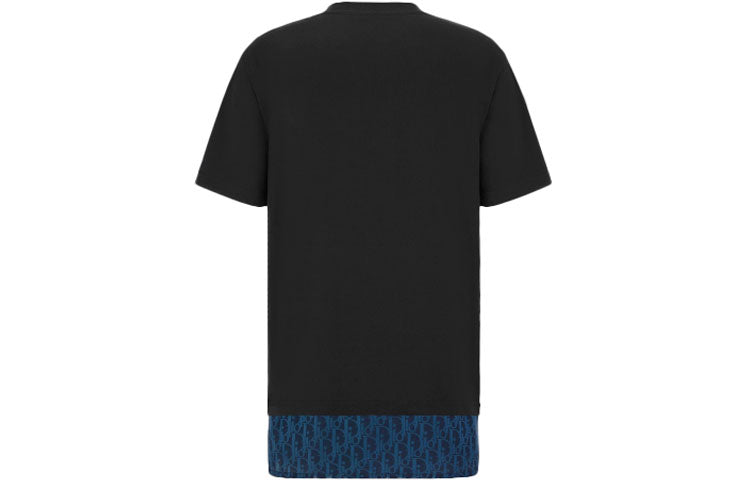 Dior Oblique T-Shirt 'Blue' 113J632A0677-C585