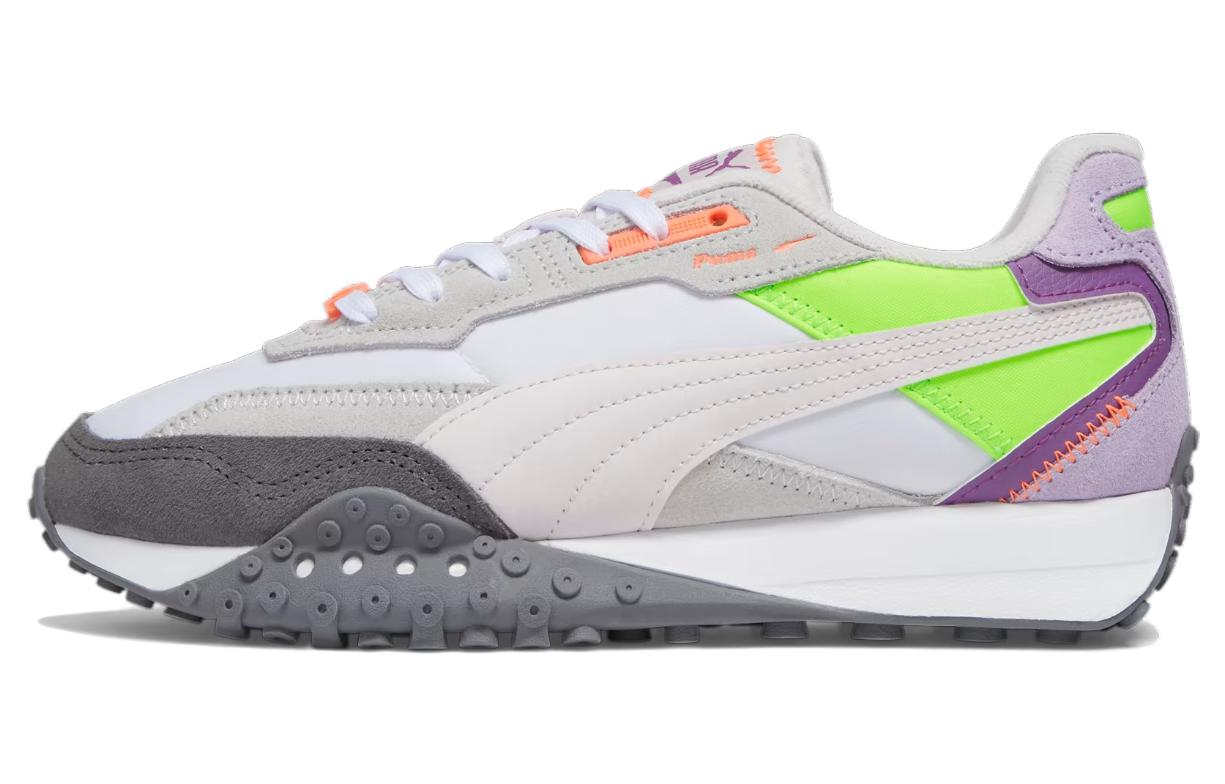 (WMNS) PUMA Blacktop Rider 'Cool Dark Grey Lime' 395461-12