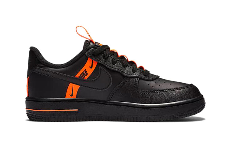 (PS) Nike Force 1 Low LV8 KSA 'Black Total Orange' CT4681-001