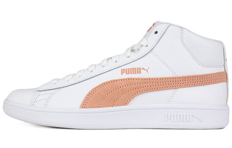 PUMA Smash V2 Mid L 'White Pink' 366924-09